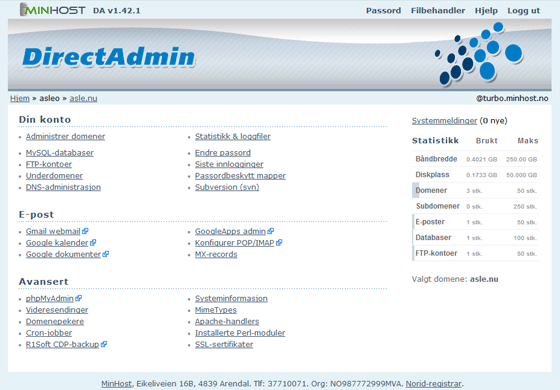 DirectAdmin